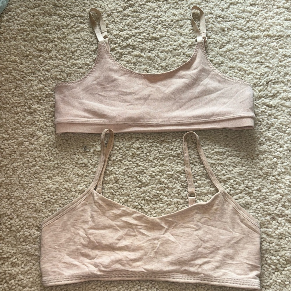 Ivivva Girls Size 12 Beige Bralettes